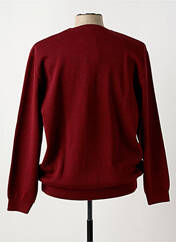Pull rouge LOUIS VICTOR pour homme seconde vue
