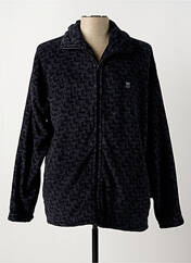 Robe de chambre noir MASSANA pour homme seconde vue