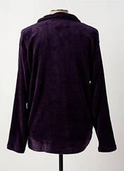 Robe de chambre violet MASSANA pour homme seconde vue