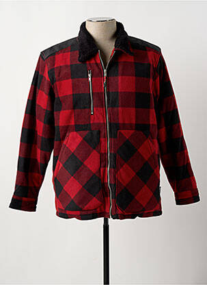 Veste casual rouge LMA pour homme