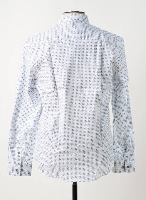 Chemise manches longues blanc DELAHAYE pour homme