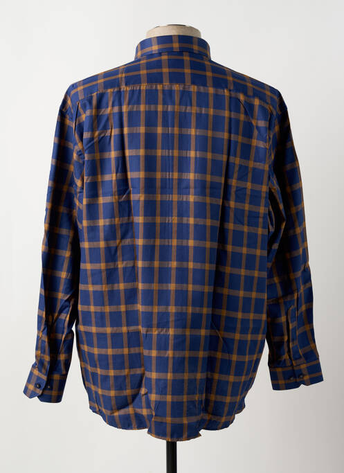 Chemise manches longues bleu LOUIS VICTOR pour homme