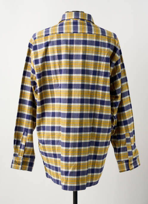 Chemise manches longues jaune LA FORESTIERE pour homme