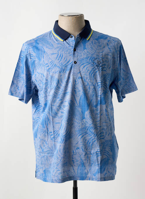 Polo bleu COFOX pour homme