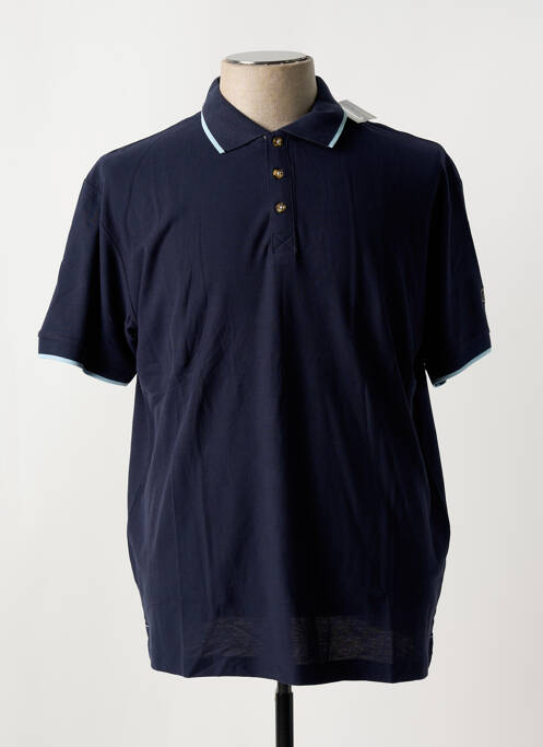 Polo bleu LMA pour homme