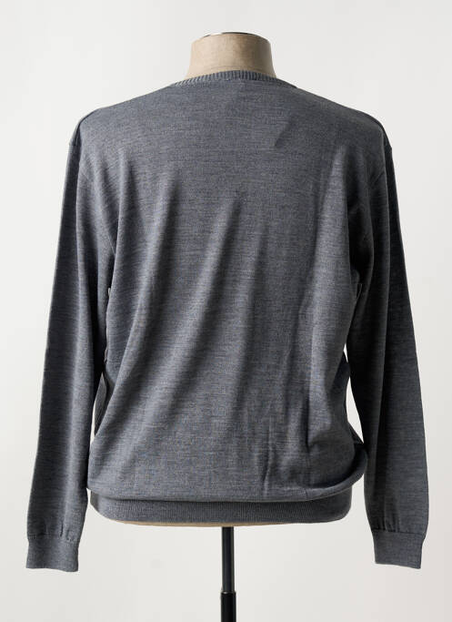 Pull gris LOUIS VICTOR pour homme