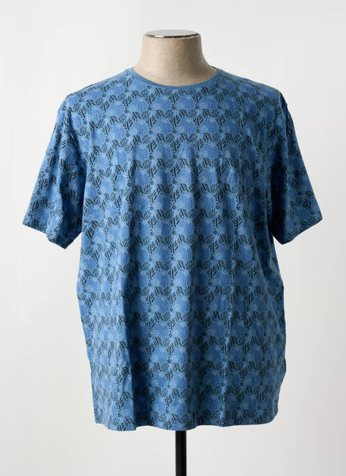 T-shirt bleu COFOX pour homme