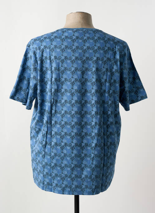 T-shirt bleu COFOX pour homme