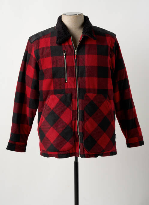 Veste casual rouge LMA pour homme