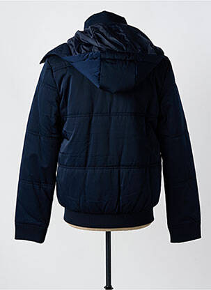 Blouson capuche bleu OAKS VALLEY homme