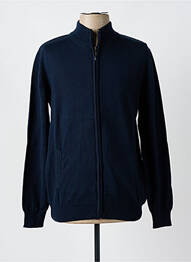 Veste casual manches longues bleu LOUIS VICTOR homme