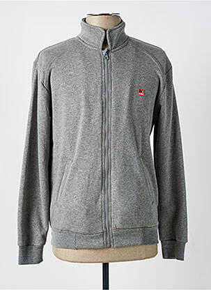 Veste casual coupe droite gris MASSANA homme
