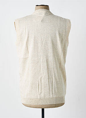 Gilet sans manche coupe cintrée beige LOUIS VICTOR femme