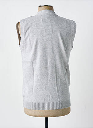 Gilet sans manche coupe cintrée gris LOUIS VICTOR femme
