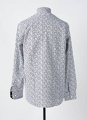 Chemise manches longues imprimé fleurs blanc ARMORIAL homme