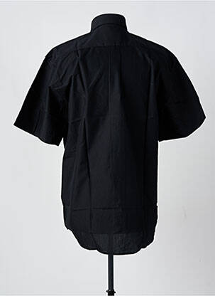 Chemise manches courtes coupe droite noir ALLONA homme