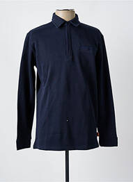 Pull manches longues manches longues bleu OAKS VALLEY homme