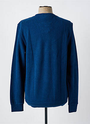 Sweat-shirt manches longues manches longues bleu COFOX homme