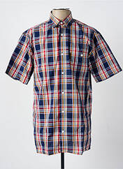 Chemise manches courtes rouge GIVERDY pour homme seconde vue