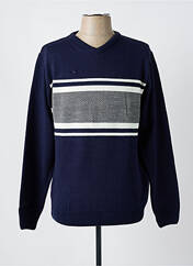 Pull bleu OAKS VALLEY pour homme seconde vue