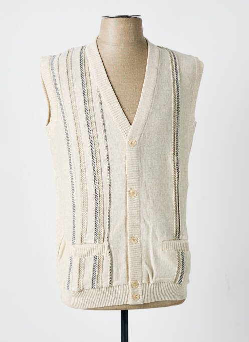 Gilet sans manche beige LOUIS VICTOR pour femme