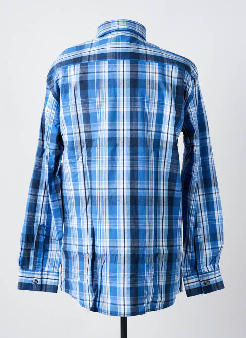 Chemise manches longues bleu LMA pour homme