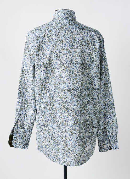 Chemise manches longues bleu LOUIS VICTOR pour homme