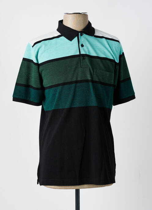 Polo noir LOUIS VICTOR pour homme