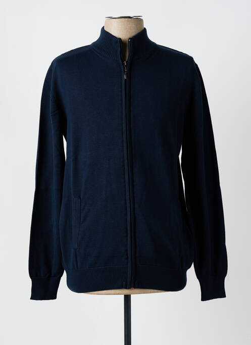 Veste casual bleu LOUIS VICTOR pour homme
