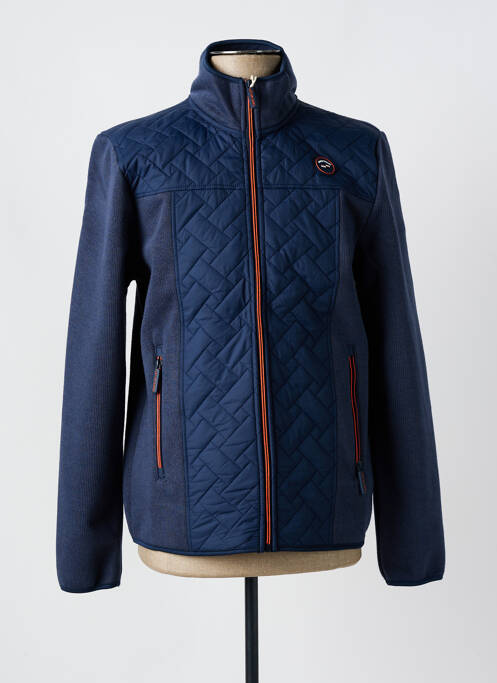 Veste casual bleu OAKS VALLEY pour homme