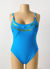 Maillot de bain 1 pièce bleu DEIDAD pour femme seconde vue