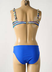 Maillot de bain 2 pièces bleu DEIDAD pour femme seconde vue