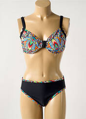 Maillot de bain 2 pièces noir DEIDAD pour femme seconde vue