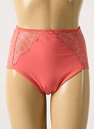 Culotte haute effet matière satinée orange FLORALE BY TRIUMPH femme