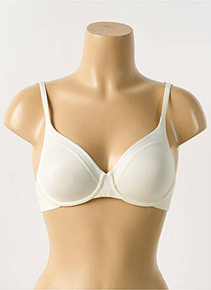 Soutien-gorge effet matière satinée haut soutien-gorge emboitant beige TRIUMPH femme