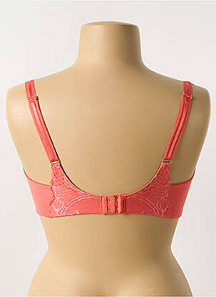 Soutien-gorge effet matière satinée haut soutien-gorge emboitant orange FLORALE BY TRIUMPH femme