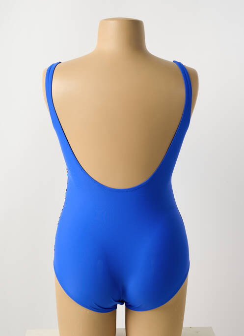 Maillot de bain 1 pièce bleu DEIDAD pour femme