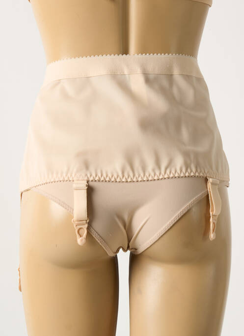 Guêpière/Porte-jarretelle chair TRIOLET pour femme