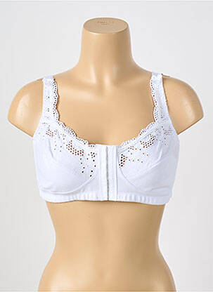Soutien-gorge sans armature haut soutien-gorge emboitant blanc BLANCHEPORTE femme