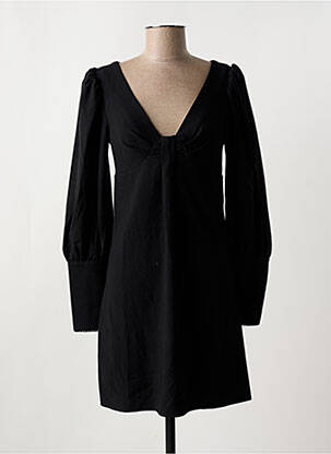 Robe courte manches longues manches longues noir VILA femme