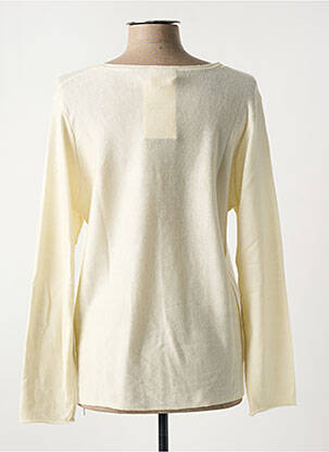 Pull coupe droite manches longues beige ARTLOVE femme