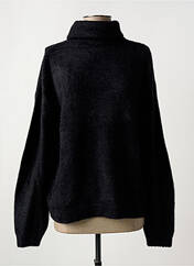 Pull col roulé noir VILA pour femme seconde vue