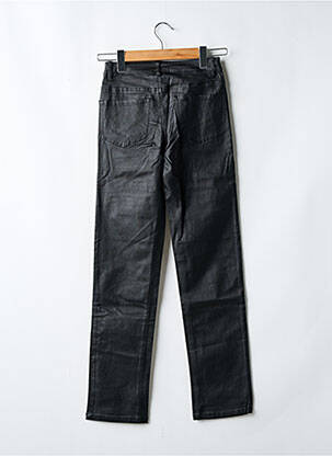 Pantalon slim tissage enduit noir VILA femme