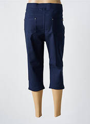 Pantacourt bleu CHRISTY pour femme seconde vue