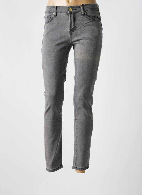 Jeans coupe slim gris LA PETITE ETOILE pour femme