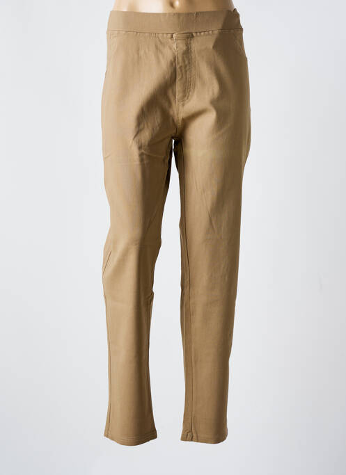 Jegging marron CHRISTY pour femme