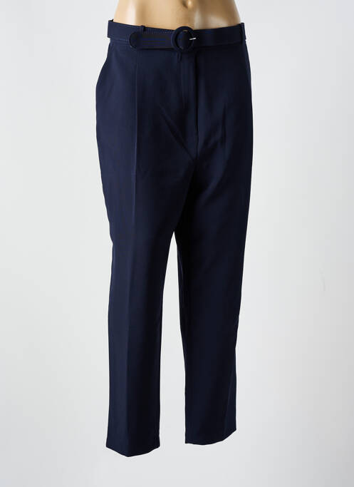 Pantalon droit bleu HIPPOCAMPE pour femme