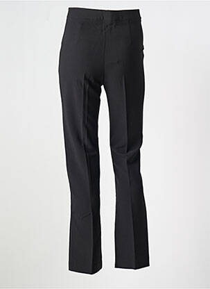 Pantalon droit stretch taille normale noir GRACE & MILA femme