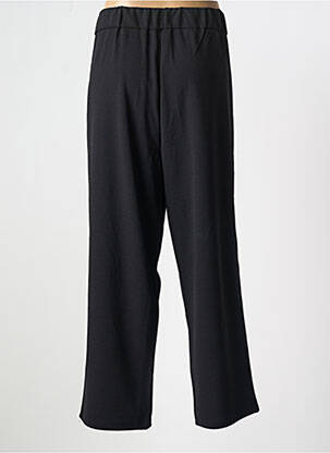 Pantalon droit tissage crêpe taille normale noir EVOKED VILA femme