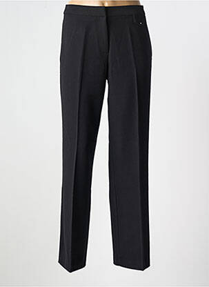 Pantalon droit stretch taille normale noir VILA femme